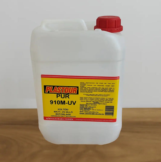 Lakk PUR 910 UV | PLASTDUR környezetbarát lakk | 5 kg