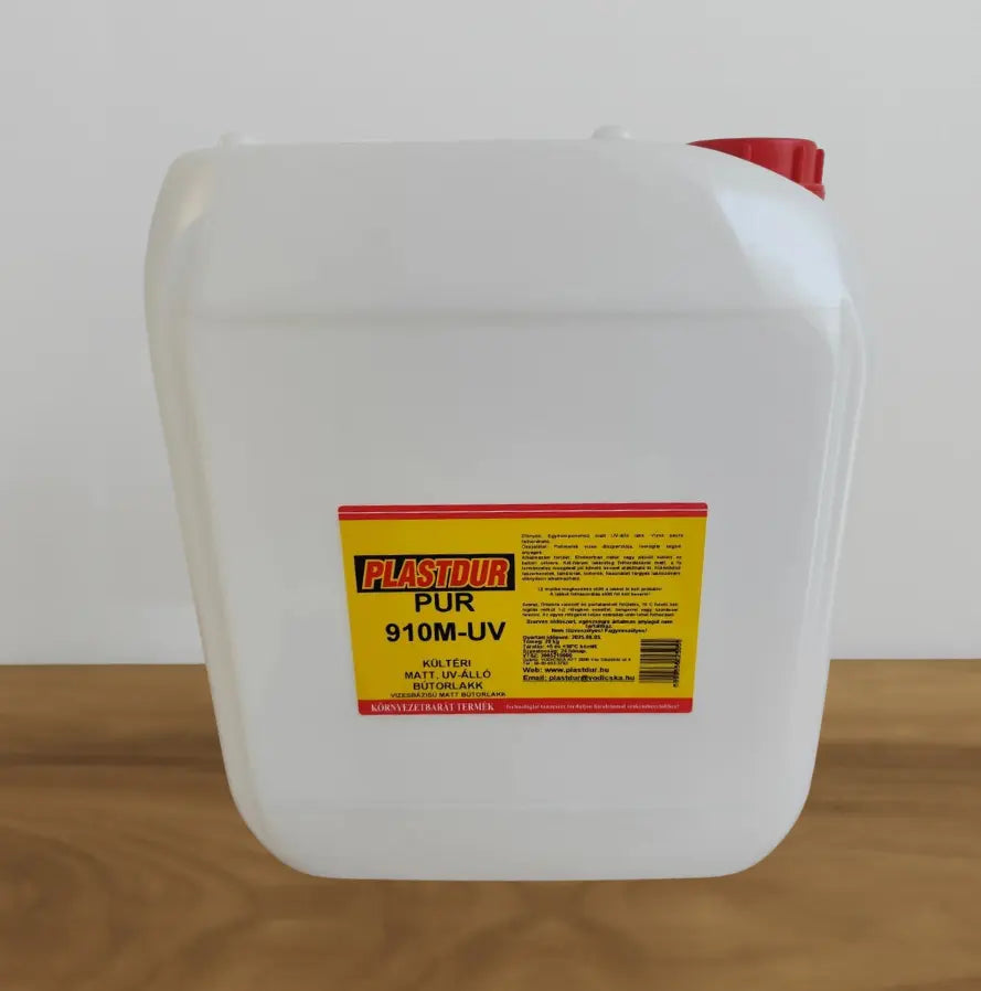 Lakk PUR 910 UV | PLASTDUR környezetbarát lakk | 20 kg