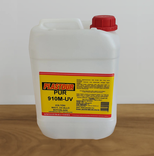 Lakk PUR 910 UV | PLASTDUR környezetbarát lakk | 5 kg