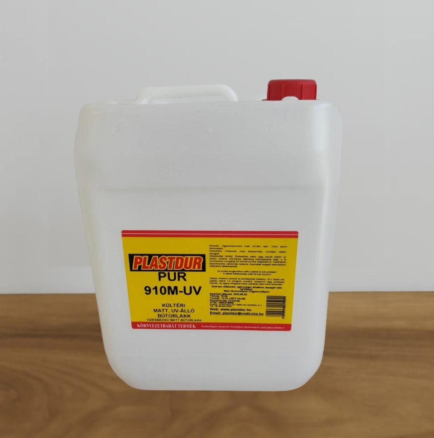Lakk PUR 910 UV | PLASTDUR környezetbarát lakk | 10 kg