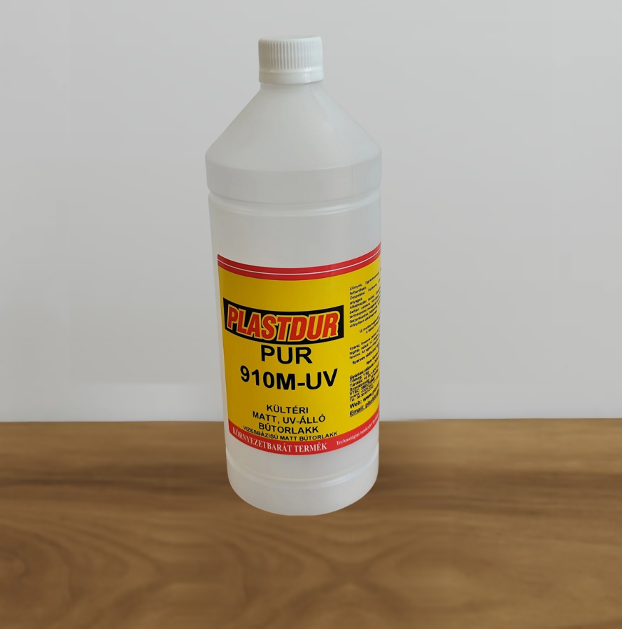 Lakk PUR 910 UV | PLASTDUR környezetbarát lakk | 1 kg