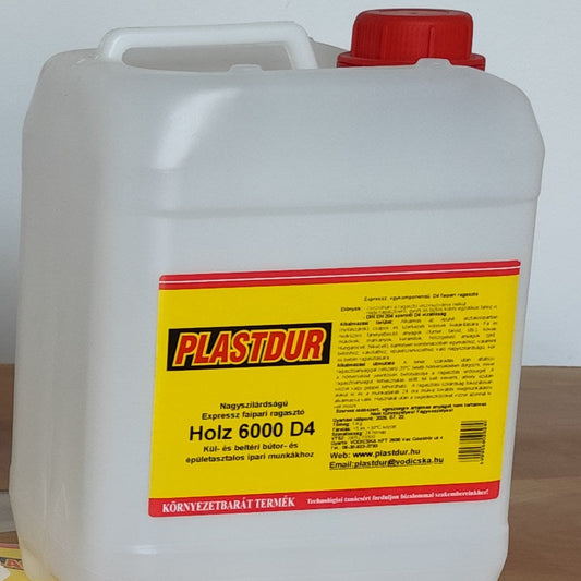 Faragasztó HOLZ 6000 | PLASTDUR környezetbarát ragasztó | Kannás kiszerelés