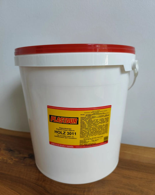 Faragasztó HOLZ 3011 | PLASTDUR környezetbarát ragasztó | 20 kg vödrös