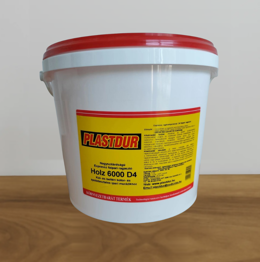 Faragasztó HOLZ 6000 | PLASTDUR környezetbarát ragasztó | 5 kg